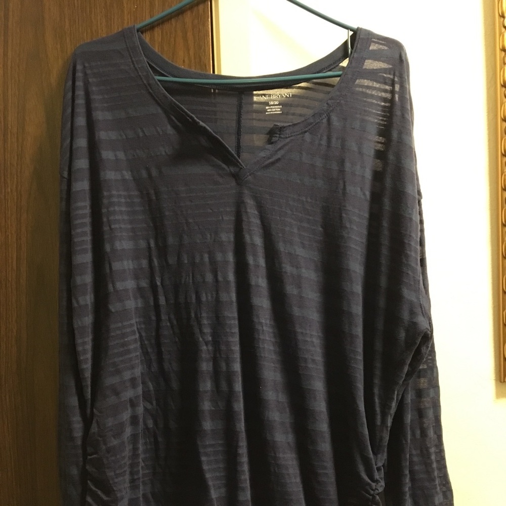 Split V-neck